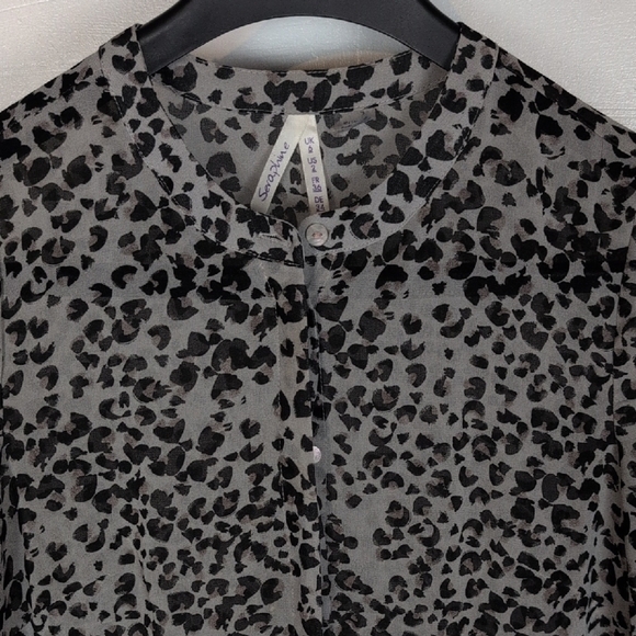 Seraphine Sheer Midi Shirt Dress - Picture 2 of 10